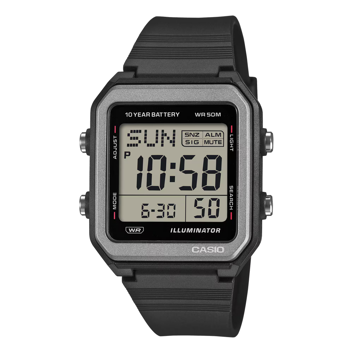 Casio W-221H-1AV Reloj Digital 50 M
