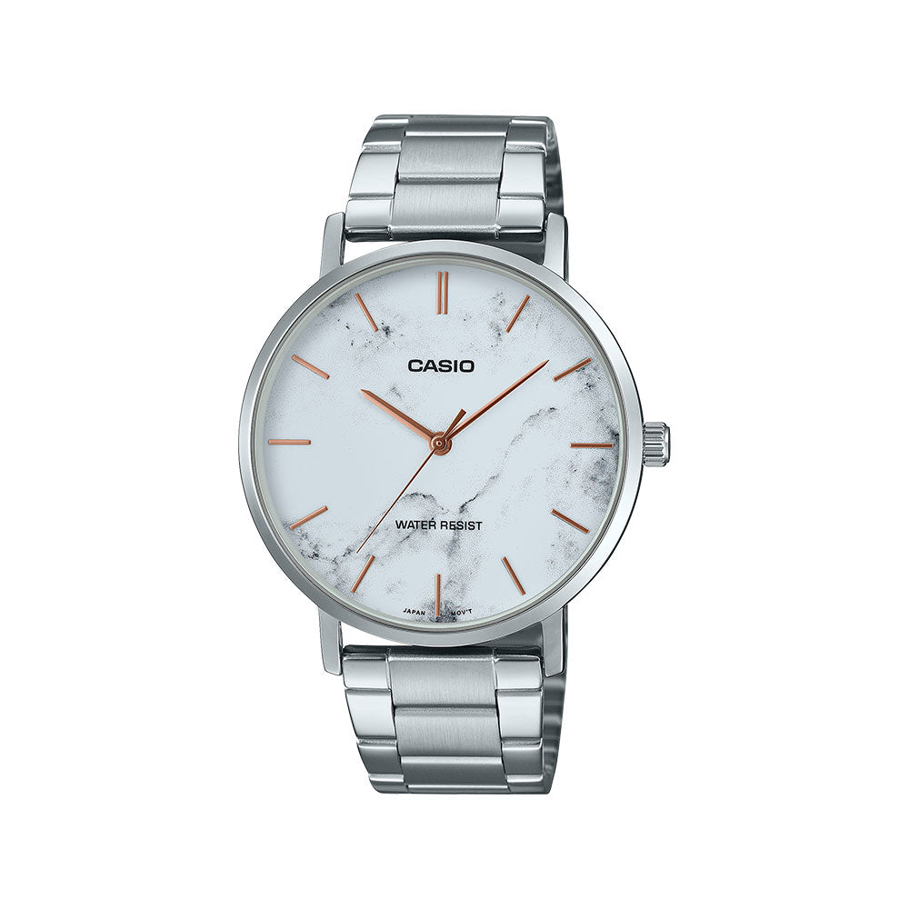Casio MTP-VT01DM-7A Reloj Analógico Resistente al agua