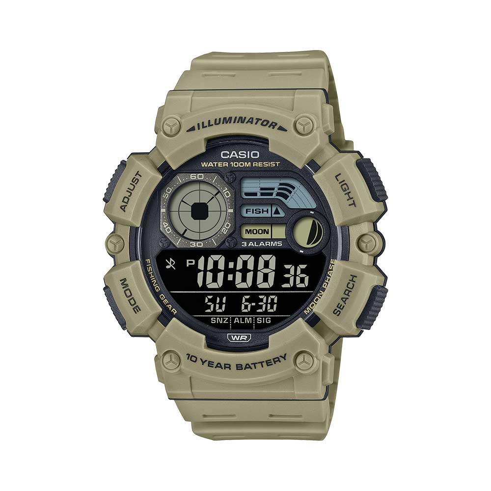 Casio WS-1500H-5BV Reloj Digital 100 M