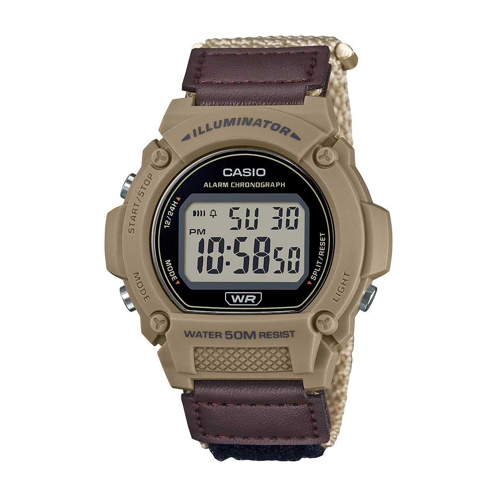 Casio W-219HB-5AV Reloj Digital 50 M