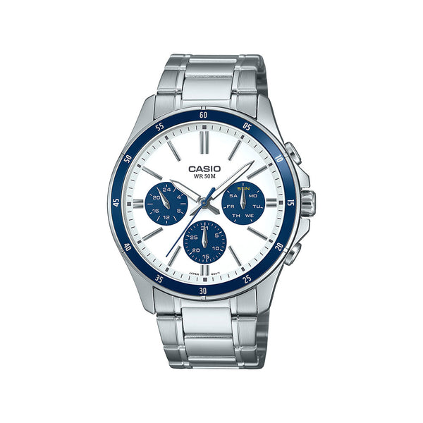 Casio MTP-1374D-7A2V Reloj Analógico Resistente al agua