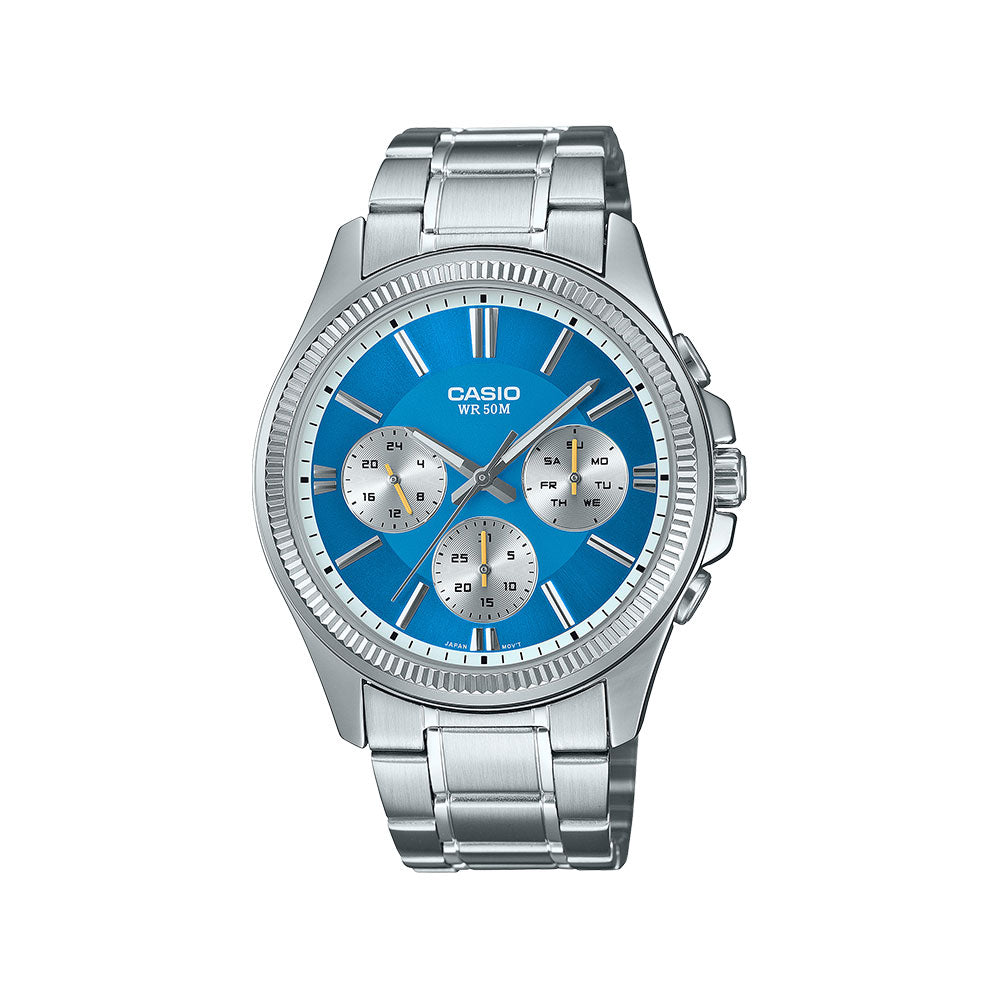 Casio MTP-1375D-2A2V Reloj Analógico Resistente al agua