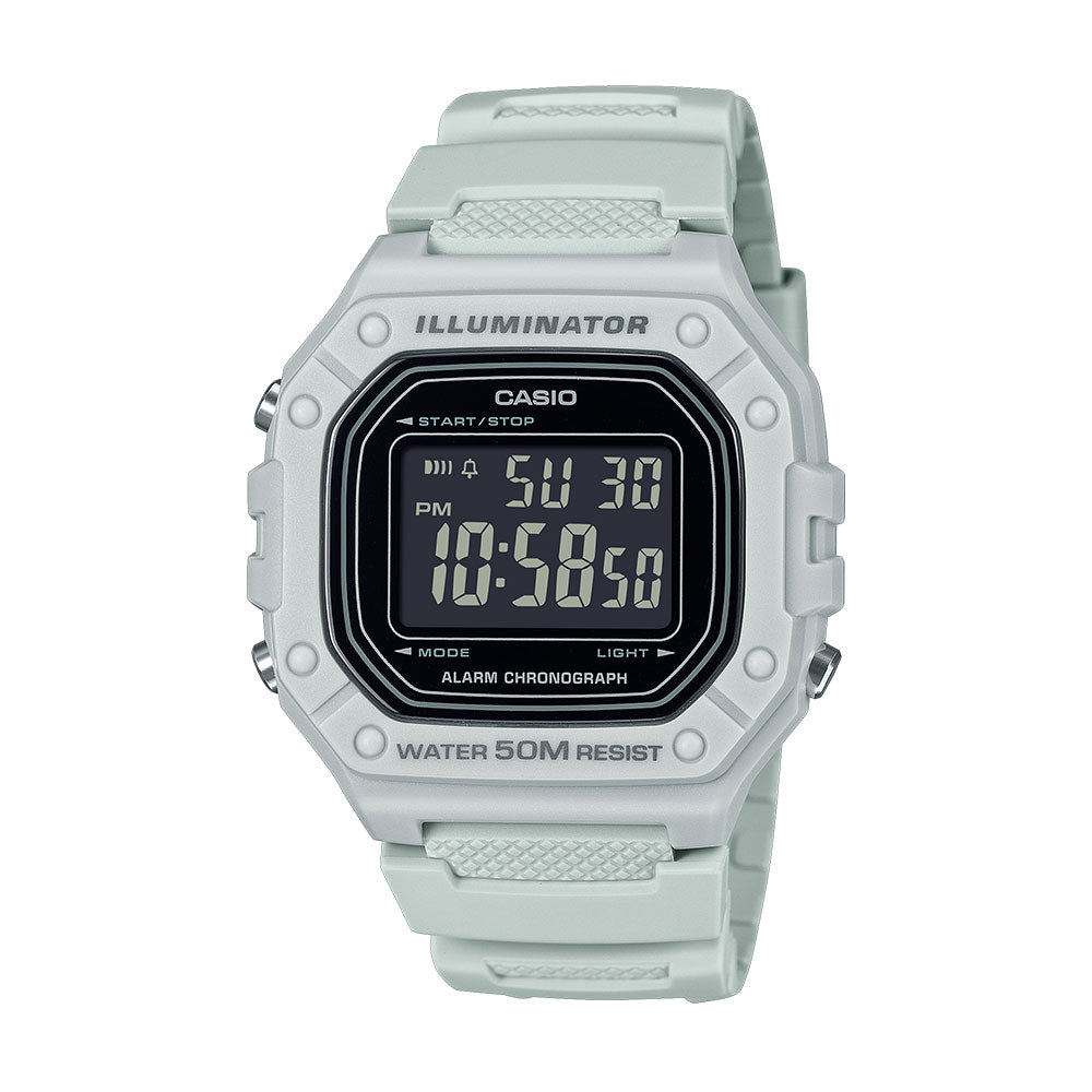 Casio W-218H-8BV Reloj Digital 50 M