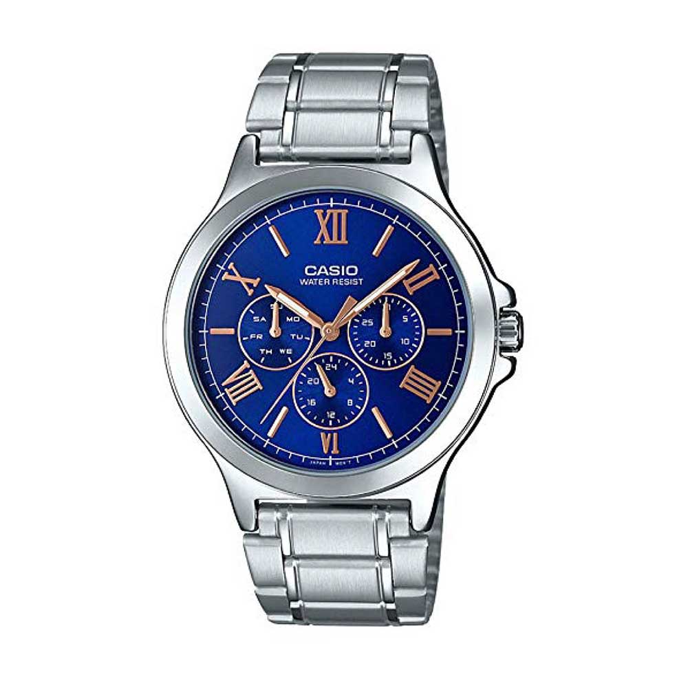 Casio MTP-V300D-2A Reloj Analógico Resistente al agua