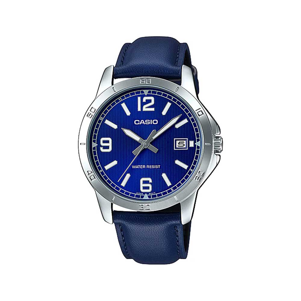 Casio MTP-V004L-2B Reloj Analógico Resistente al agua