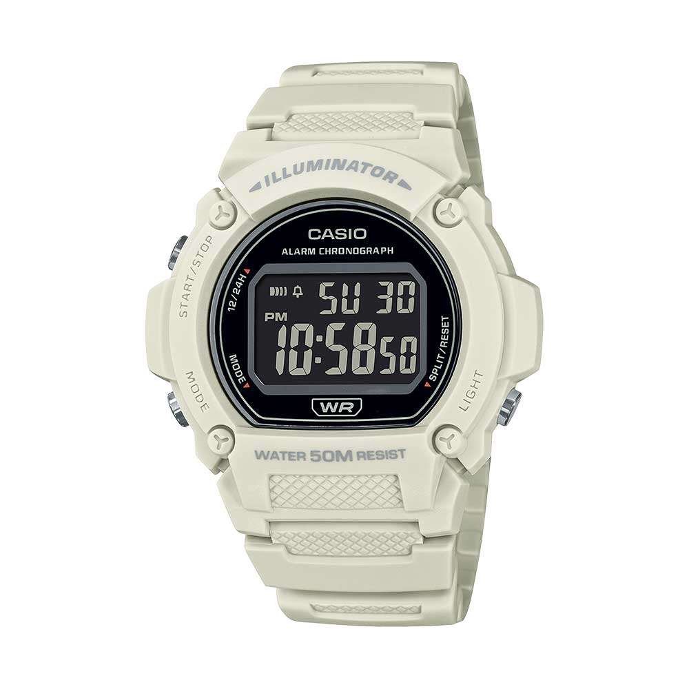 Casio W-219HC-8BV Reloj Digital 50 M