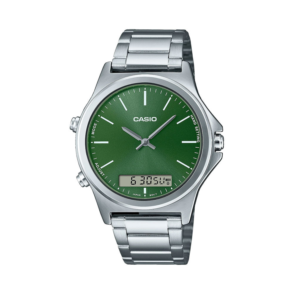 Casio MTP-VC01D-3E Reloj Analógico Resistente al agua