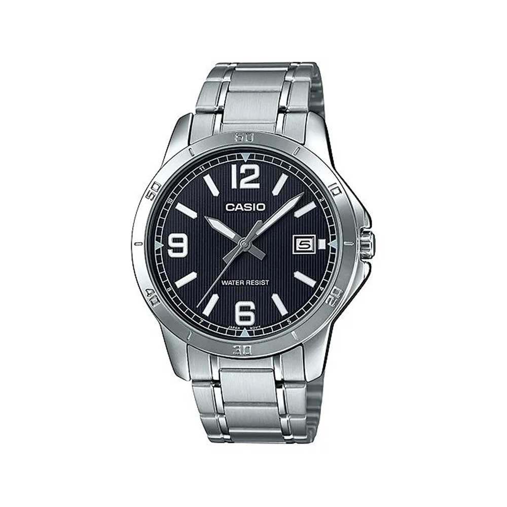 Casio MTP-V004D-1B2 Reloj Analógico Resistente al agua