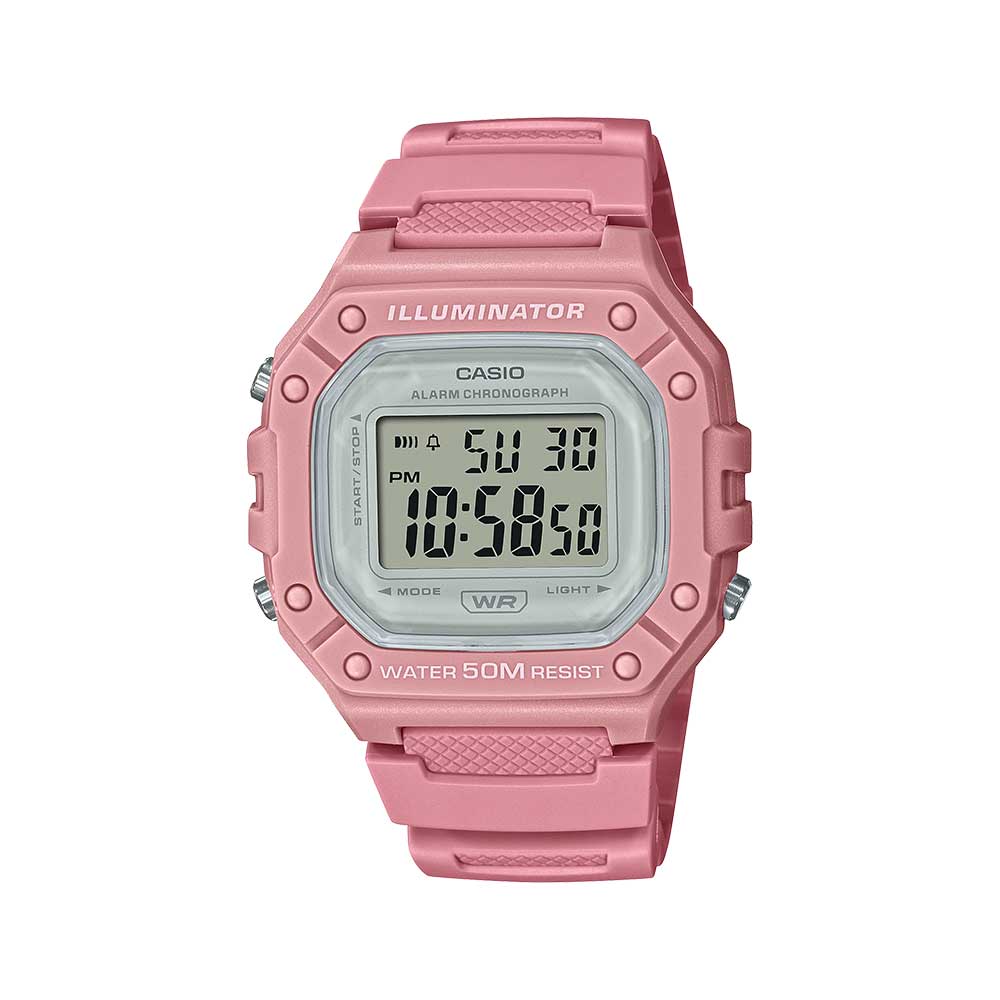 Casio W-218HC-4AV Reloj Digital 50 M