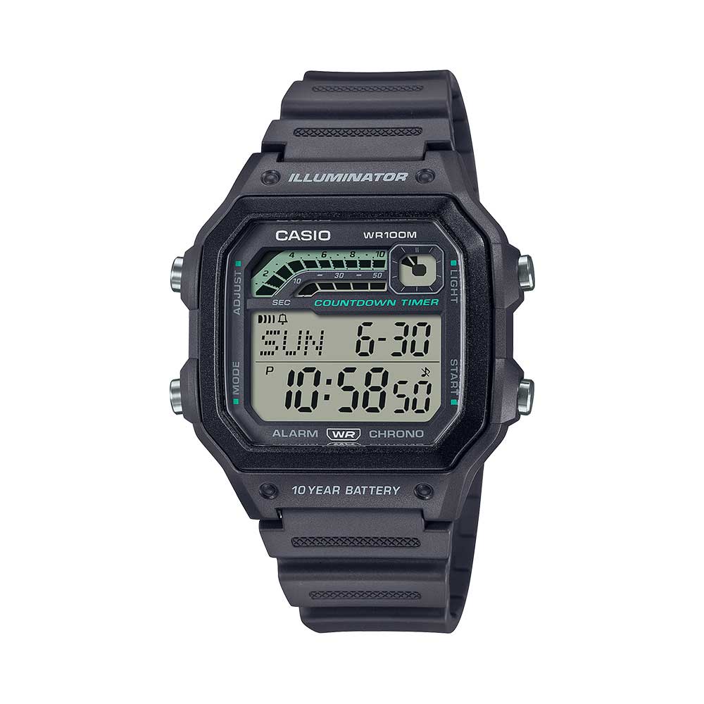 Casio WS-1600H-8AV Reloj Digital 100 M