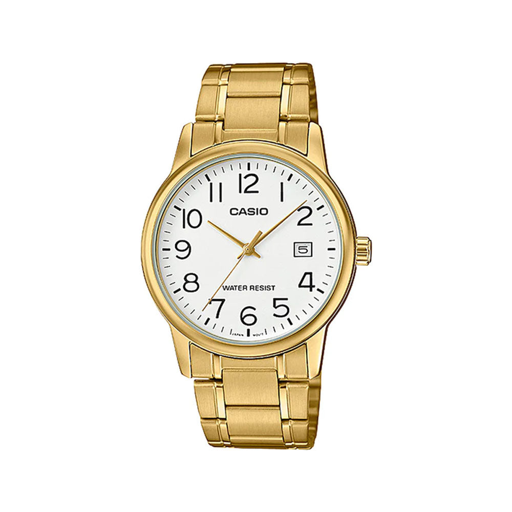 Casio MTP-V002G-7B2 Reloj Analógico Resistente al agua