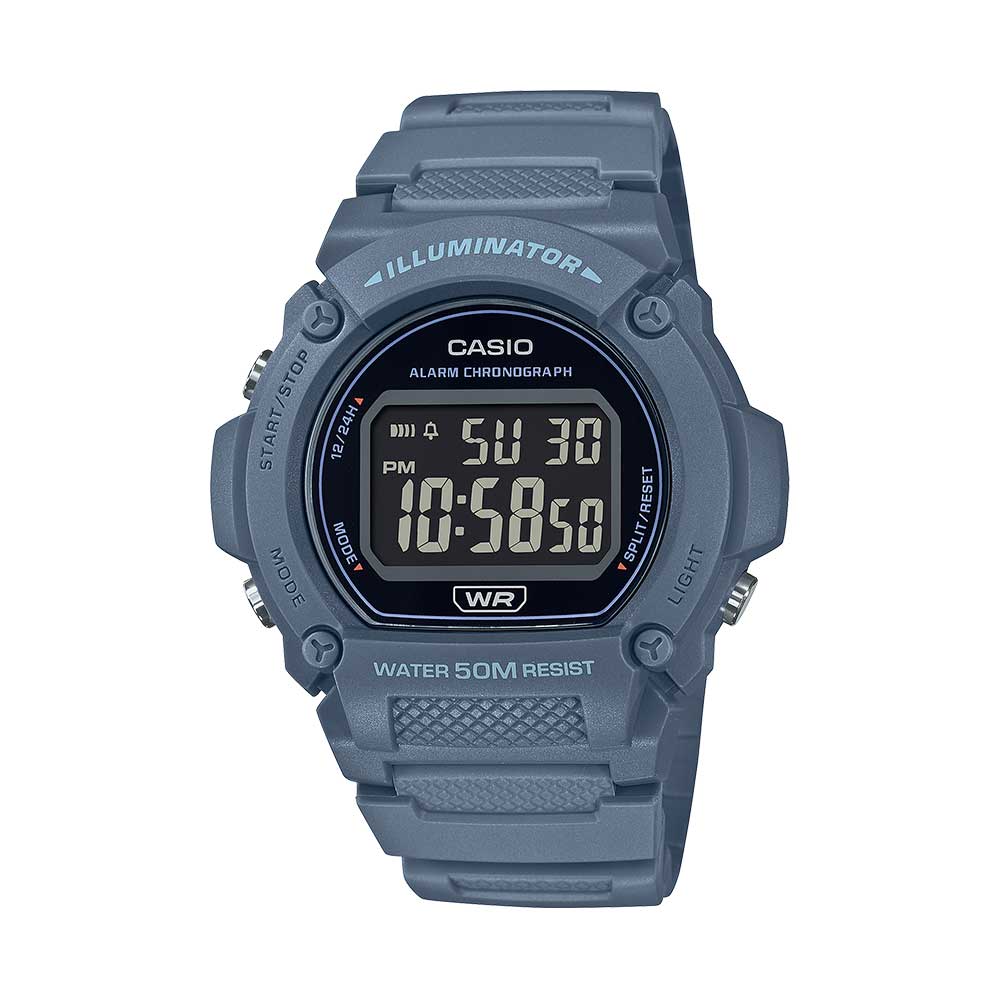 Casio W-219HC-2BV Reloj Digital 50 M