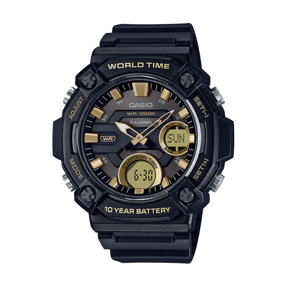 Casio AEQ-120W-9AV Reloj Ana-digi 100 M