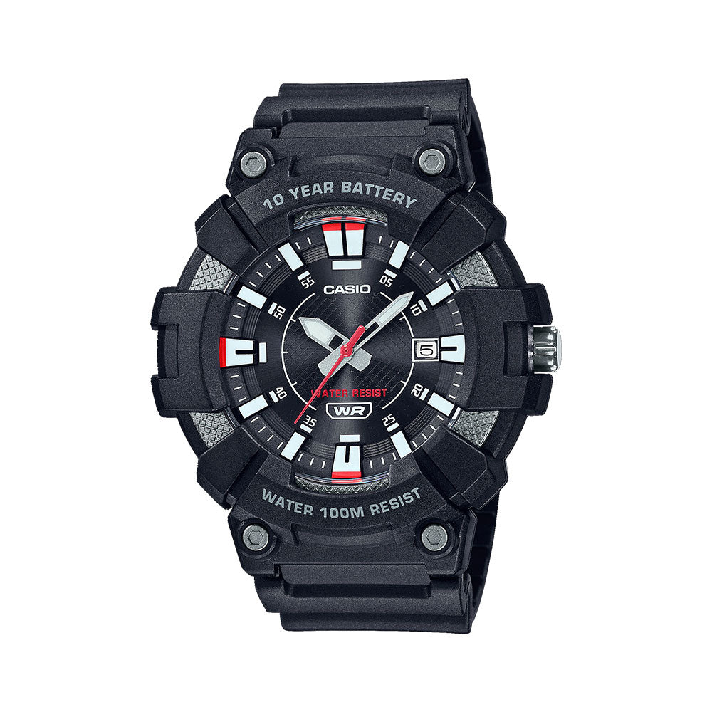 Casio MW-610H-1AV Reloj Analógico Resistente al agua