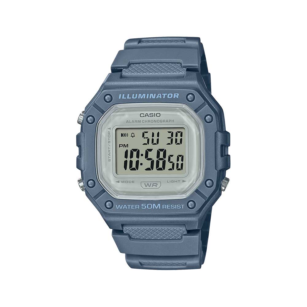 Casio W-218HC-2AV Reloj Digital 50 M