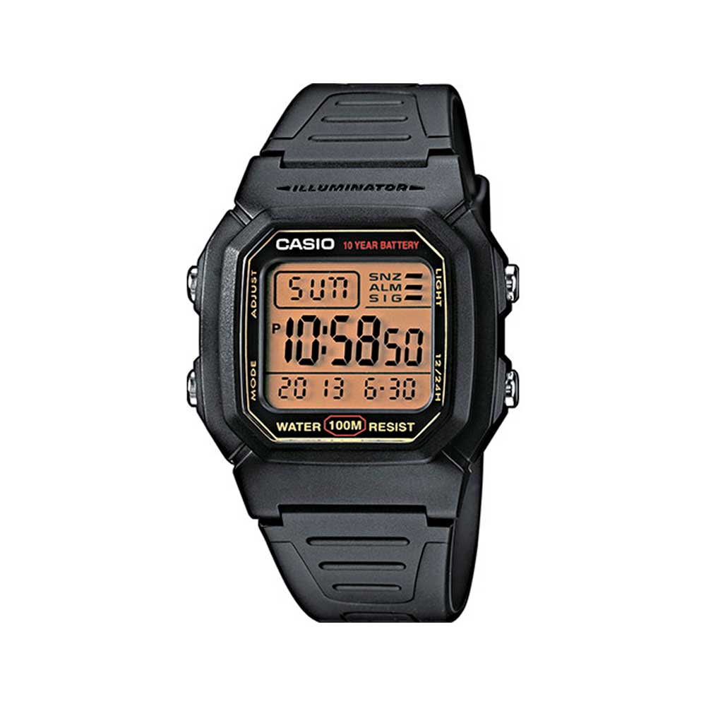 Casio W-800HG-9AV Reloj Digital 100 M