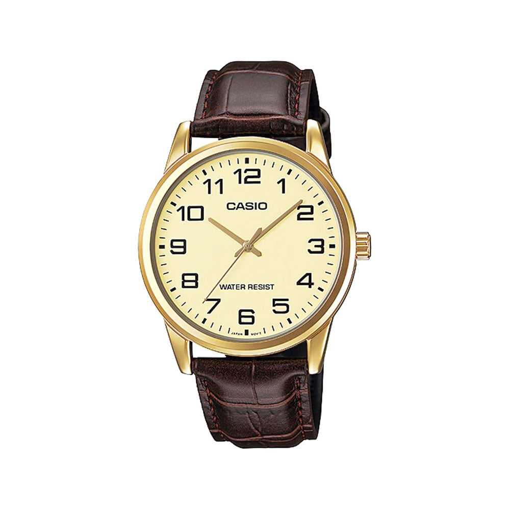 Casio MTP-V001GL-9B Reloj Analógico Resistente al agua