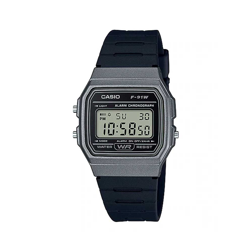 Casio F-91WM-1B Reloj Digital Resistente al agua