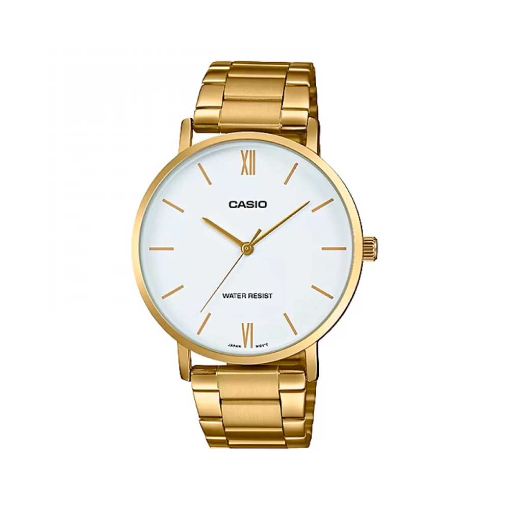 Casio MTP-VT01G-7B Reloj Analógico Resistente al agua