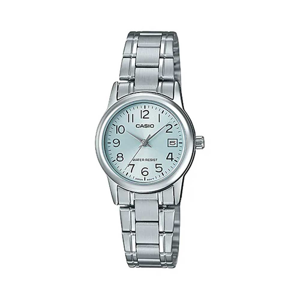 Casio LTP-V002D-2B Reloj Analógico Resistente al agua