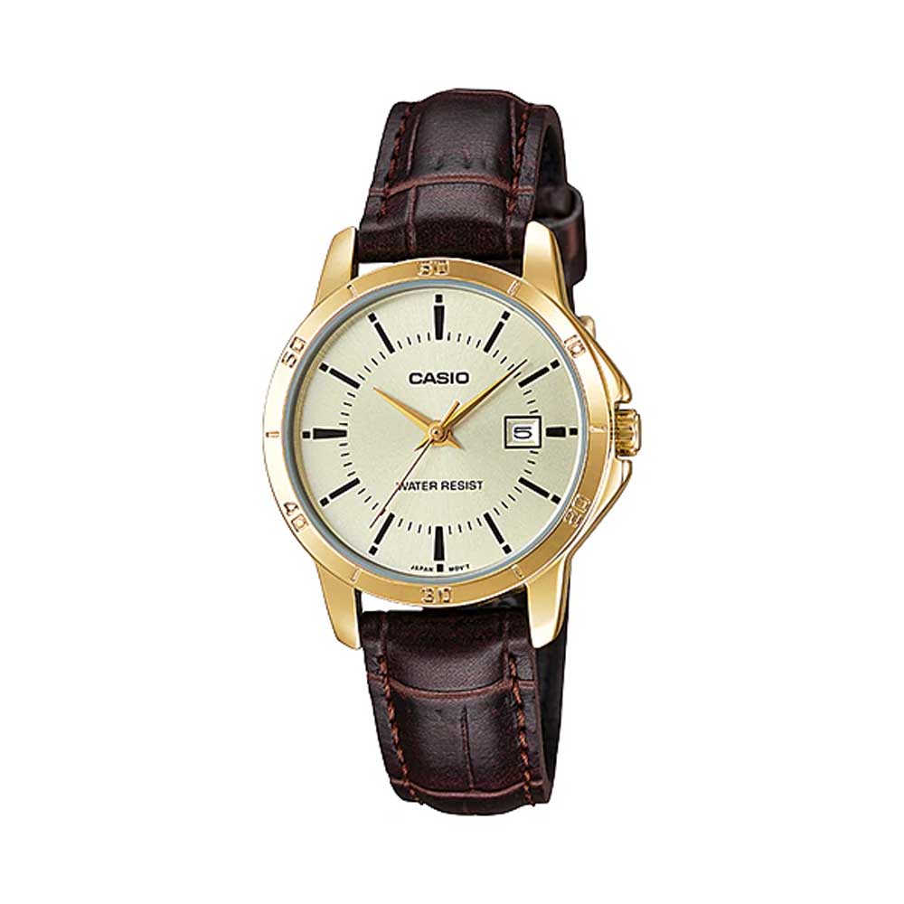 Casio LTP-V004GL-9A Reloj Analógico Resistente al agua