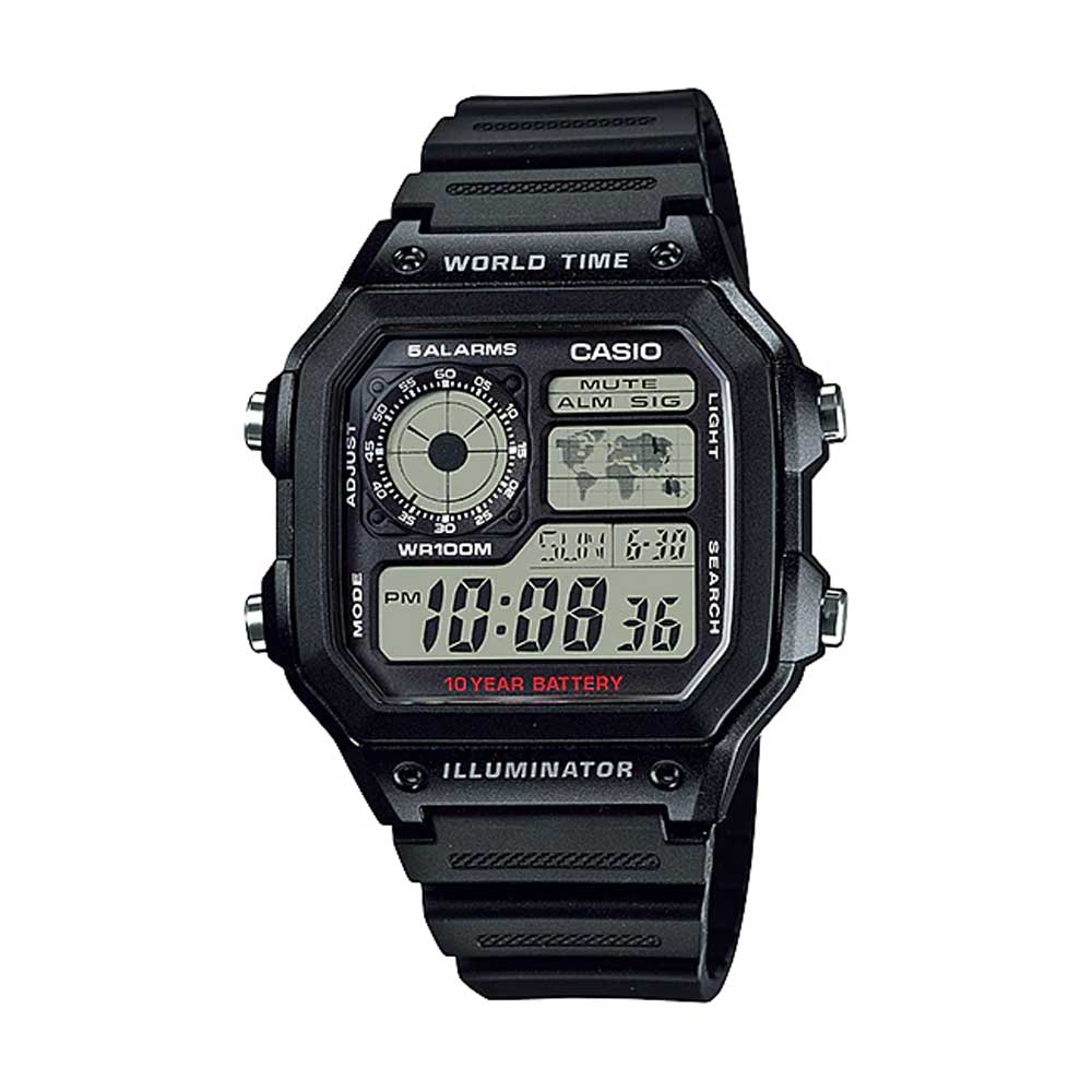 Casio AE-1200WH-1AV Reloj Digital 100 M