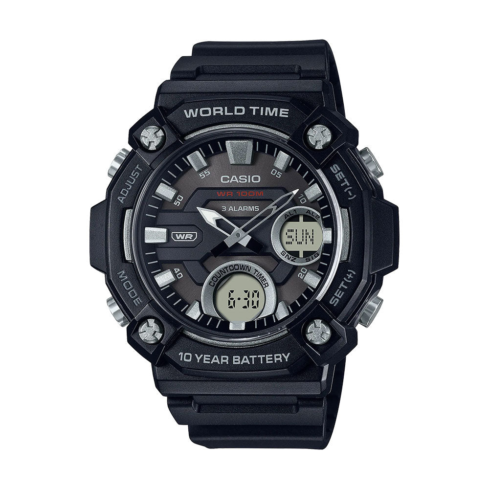 Casio AEQ-120W-1AV Reloj Ana-digi 100 M