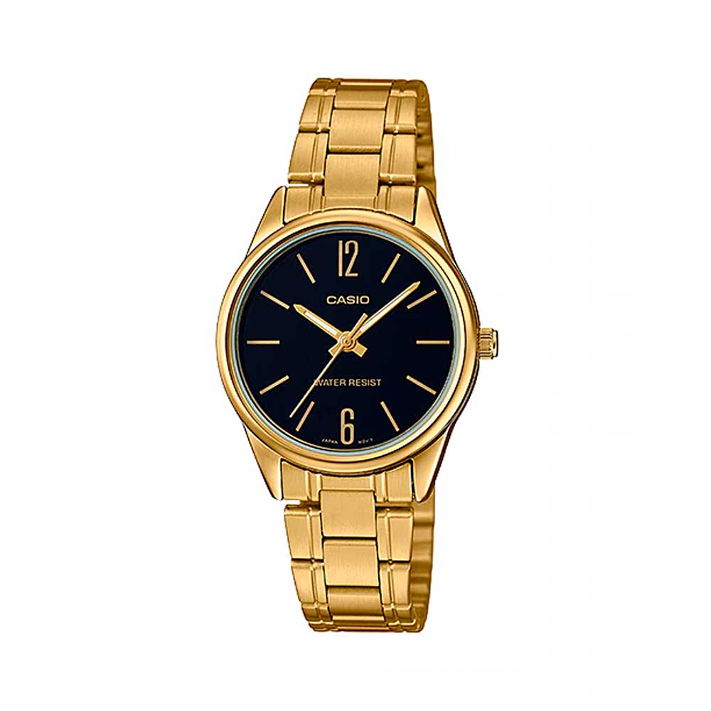Casio LTP-V005G-1B Reloj Analógico Resistente al agua