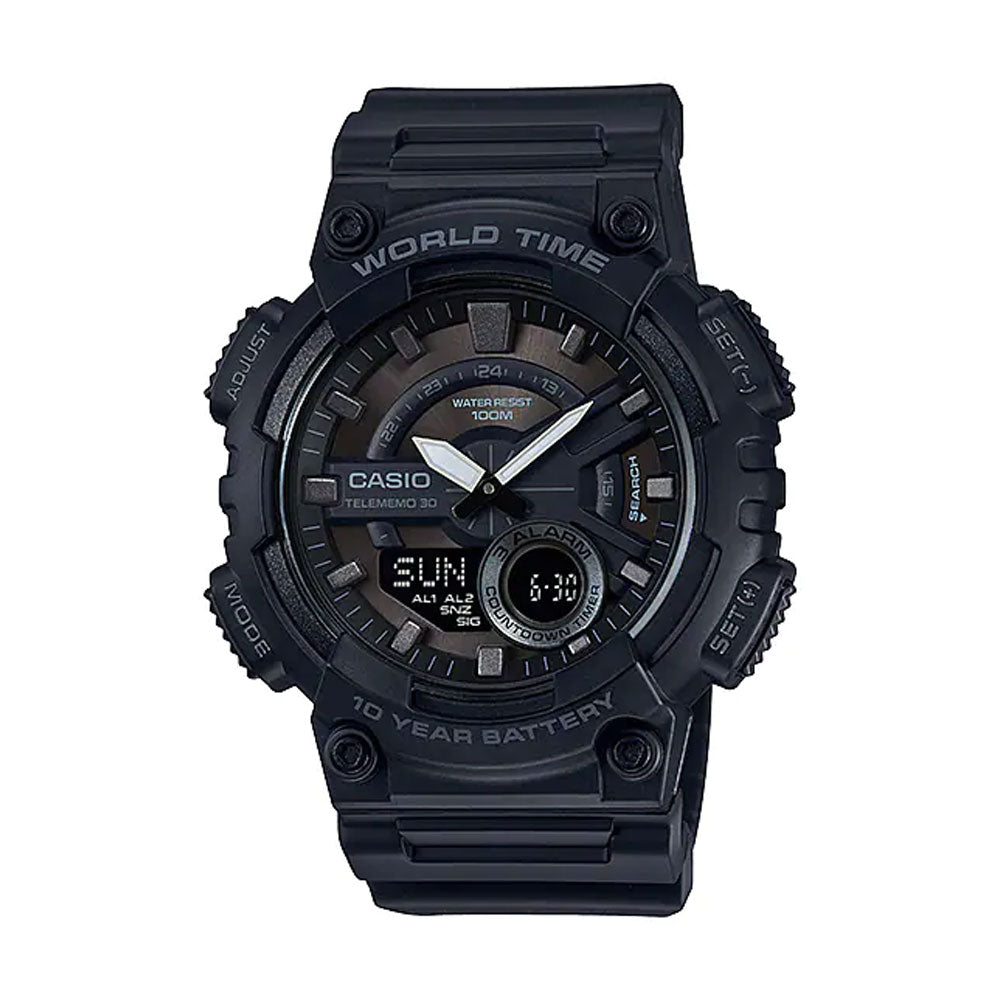 Casio AEQ-110W-1BV Reloj Ana-digi 100 M