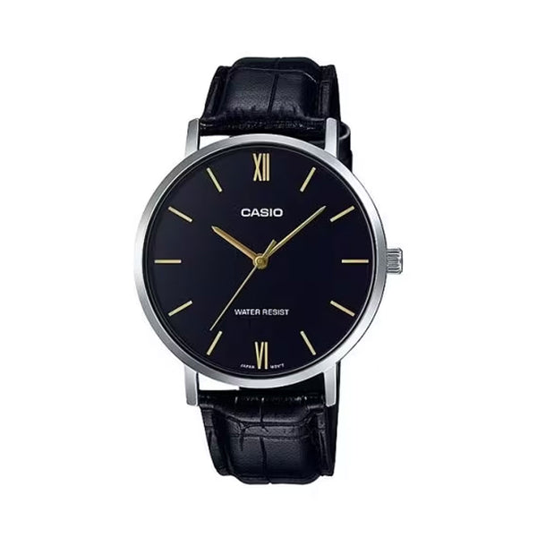 Casio MTP-VT01L-1B Reloj Analógico Resistente al agua