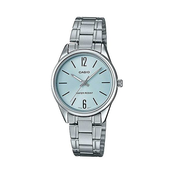 Casio LTP-V005D-2B Reloj Analógico Resistente al agua
