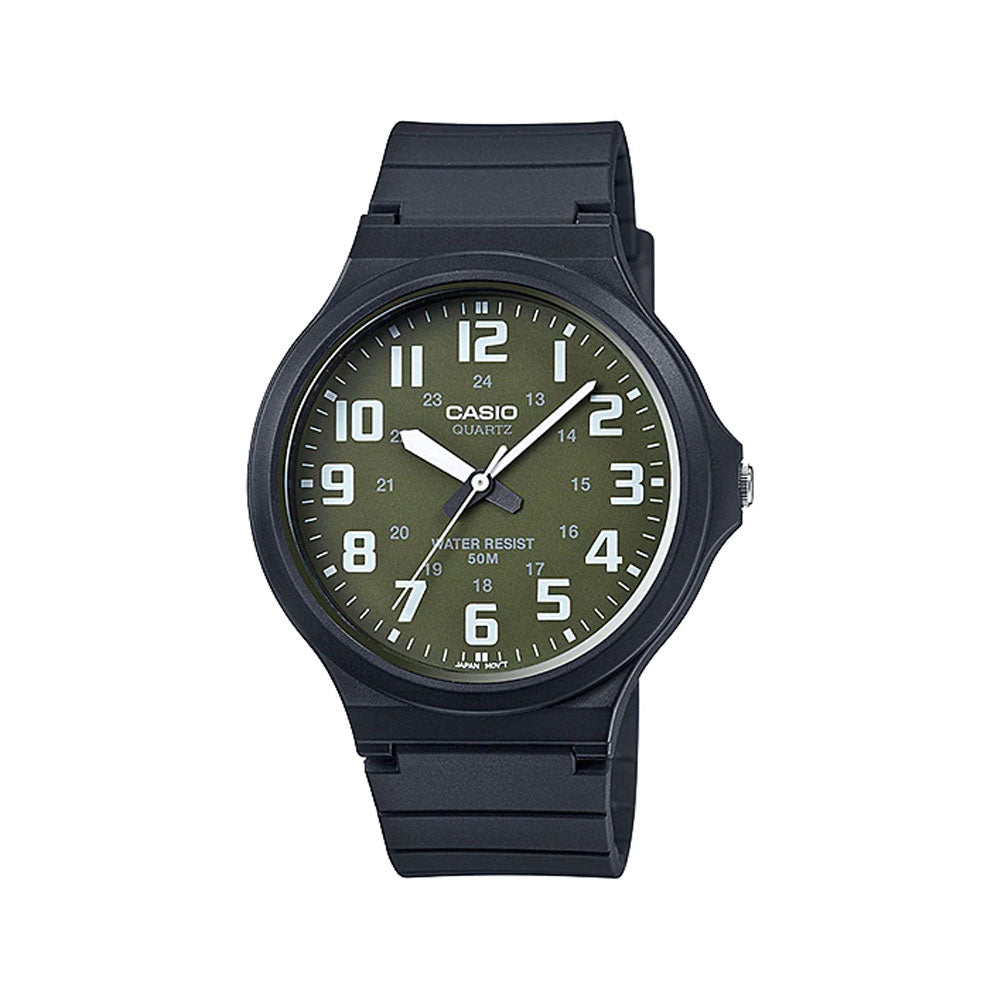 Casio MW-240-3BV Reloj Analógico 100 M