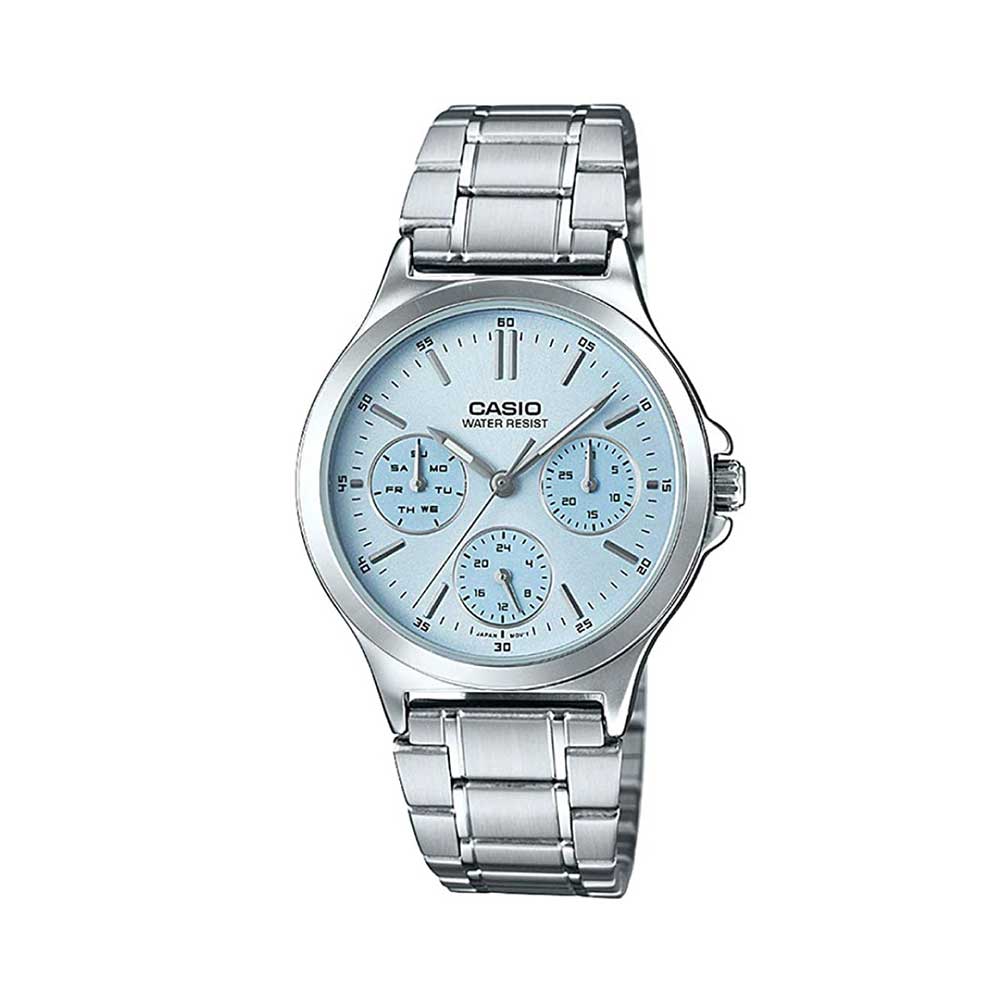Casio LTP-V300D-2A Reloj Analógico Resistente al agua
