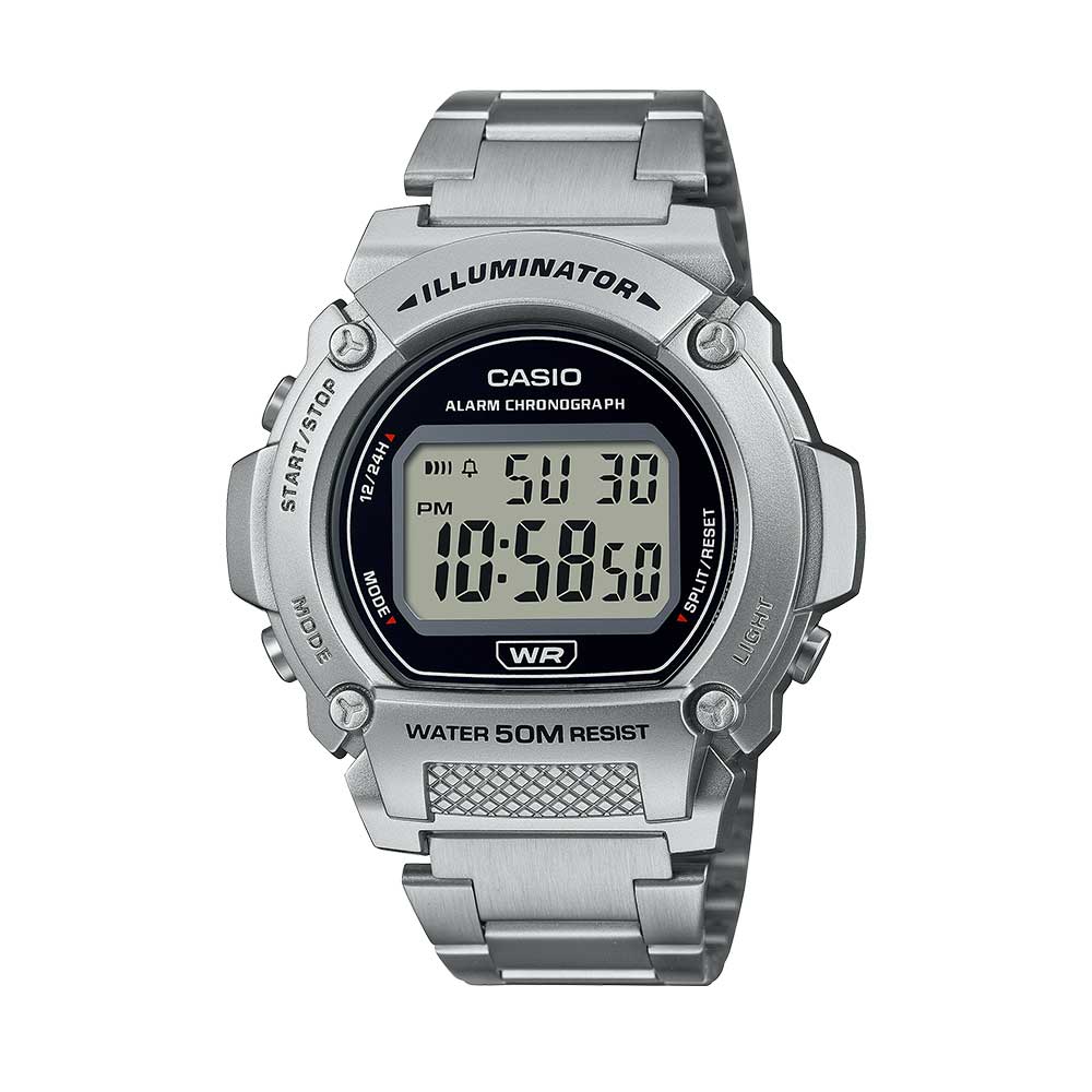 Casio W-219HD-1AV Reloj Digital 50 M