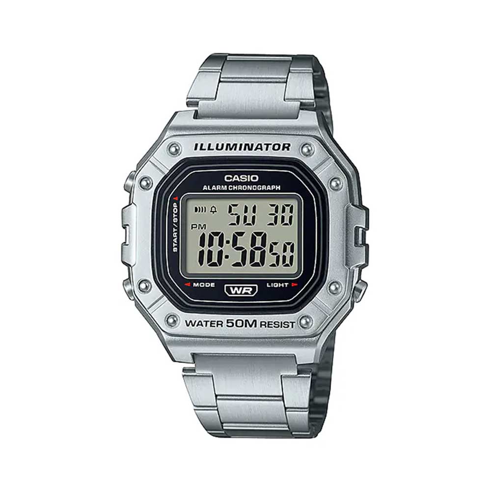 Casio W-218HD-1AV Reloj Digital 50 M
