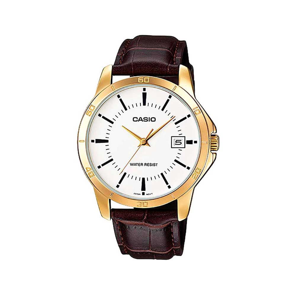 Casio MTP-V004GL-7A Reloj Analógico Resistente al agua
