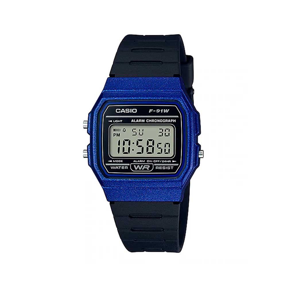 Casio F-91WM-2A Reloj Digital Resistente al agua