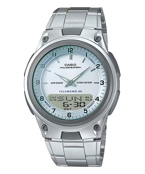 Casio AW-80-7AV Reloj Ana-digi Resistente al agua
