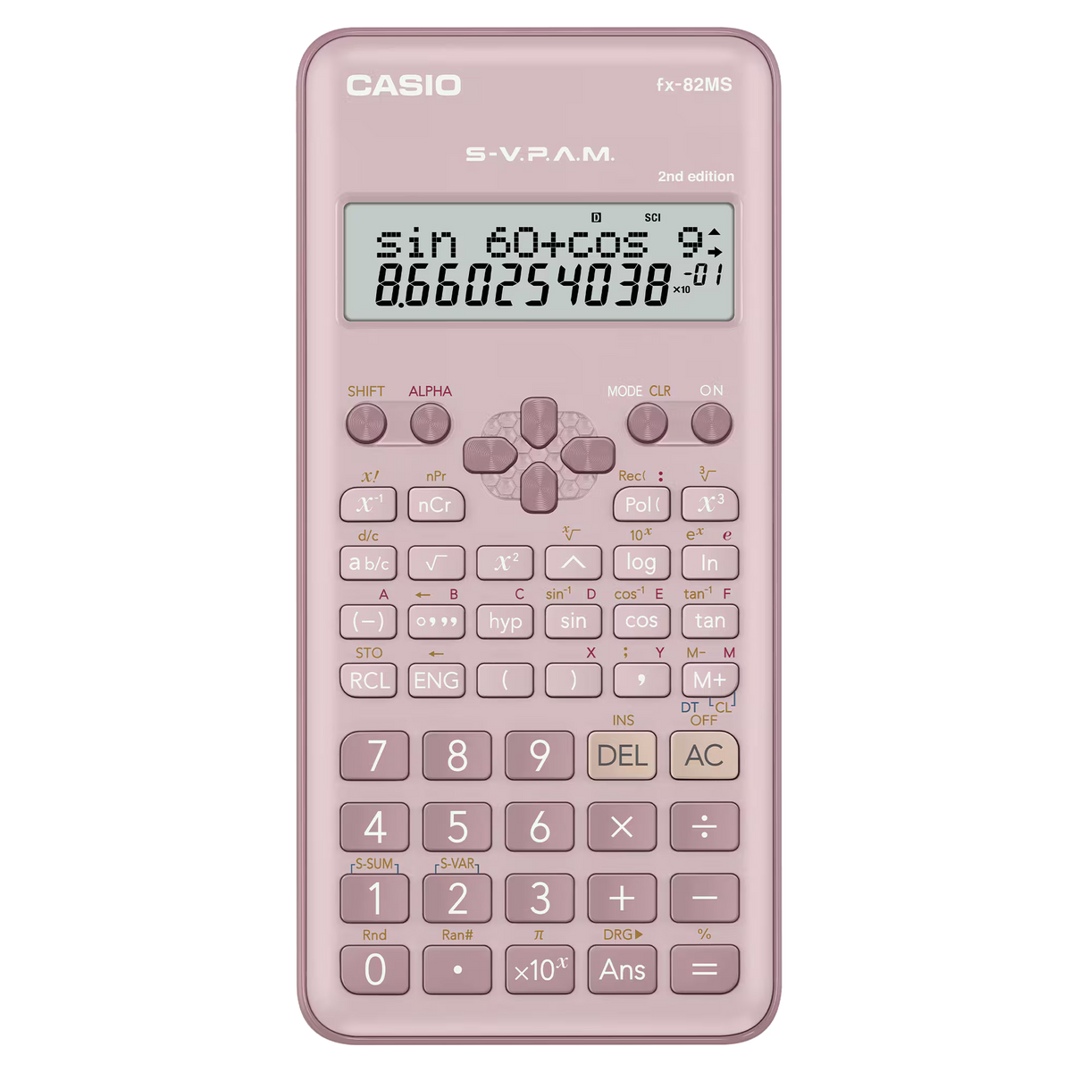 Casio FX-82MS-2-PK Calculadora Científica