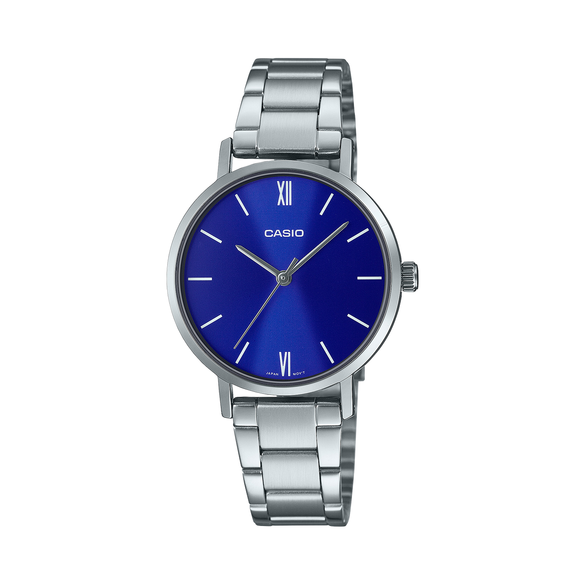 Casio LTP-VT02D-2A Reloj Analógico Resistente al agua