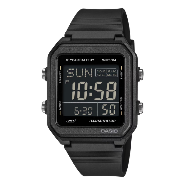 Casio W-221H-1BV Deportivo Juvenil Digital