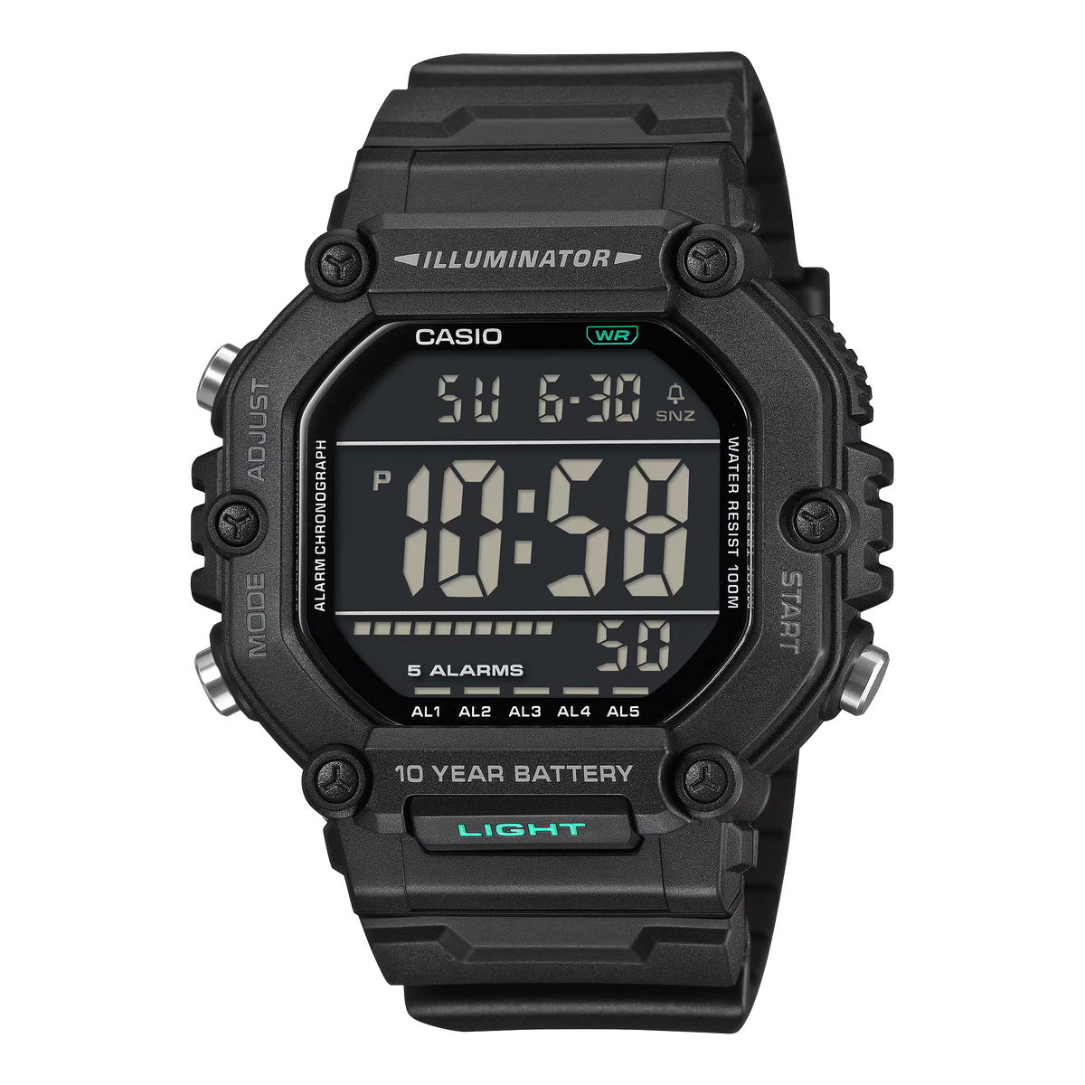 Casio AE-1600HX-1BV Deportivo Juvenil Digital