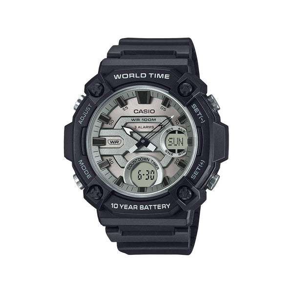 Casio AEQ-120W-7AV Reloj Ana-digi 100 M