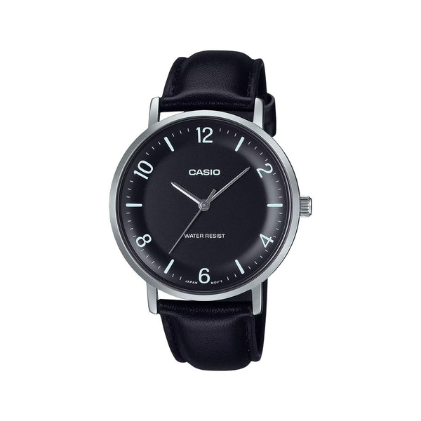 Casio MTP-VT03L-1B Reloj Analógico Resistente al agua