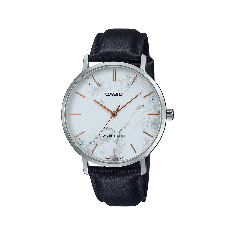 Casio MTP-VT01LM-7A Reloj Analógico Resistente al agua
