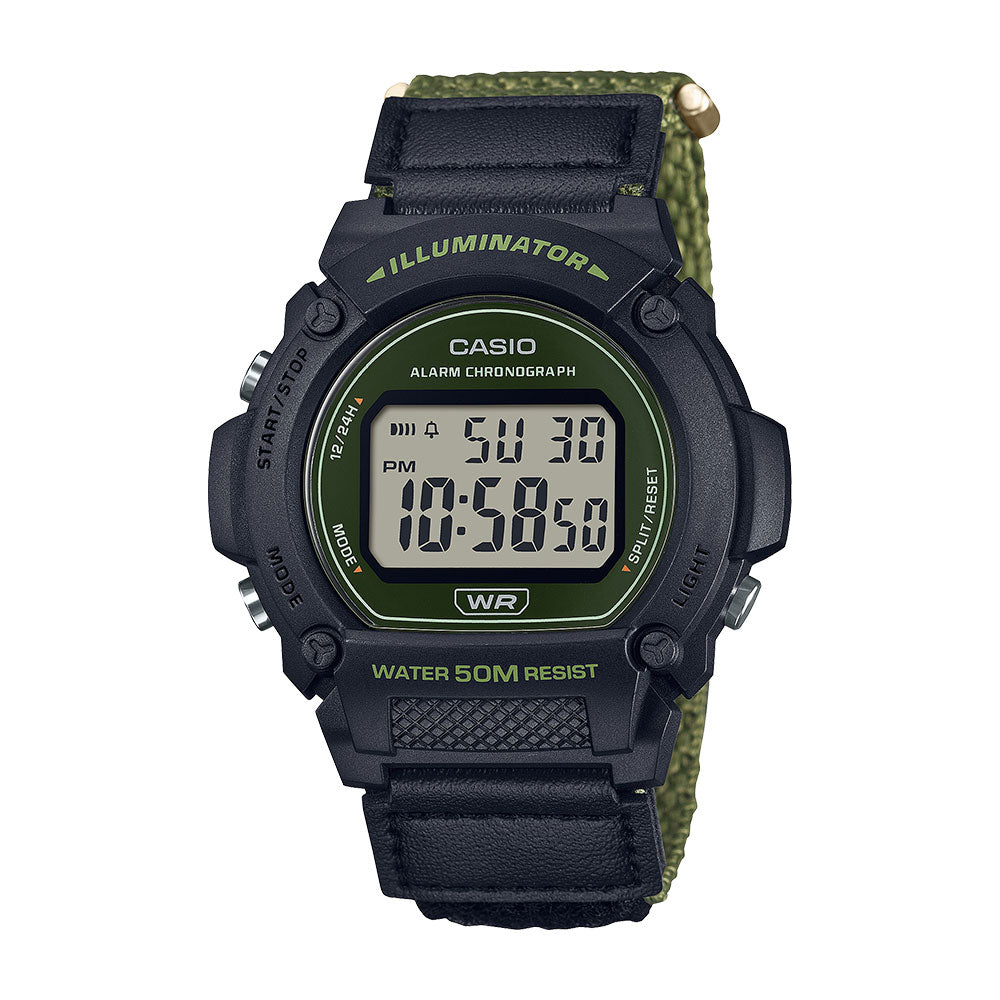 Casio W-219HB-3AV Reloj Digital 50 M