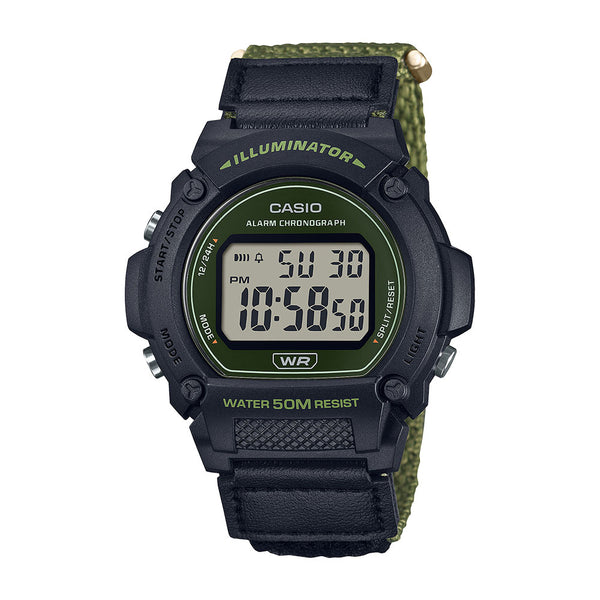 Casio W-219HB-3AV Reloj Digital 50 M