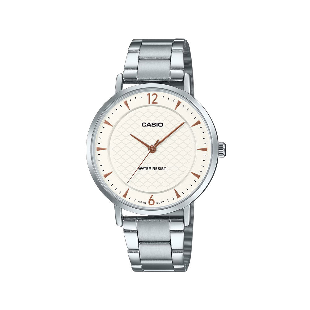 Casio LTP-VT04D-7A Reloj Analógico Resistente al agua