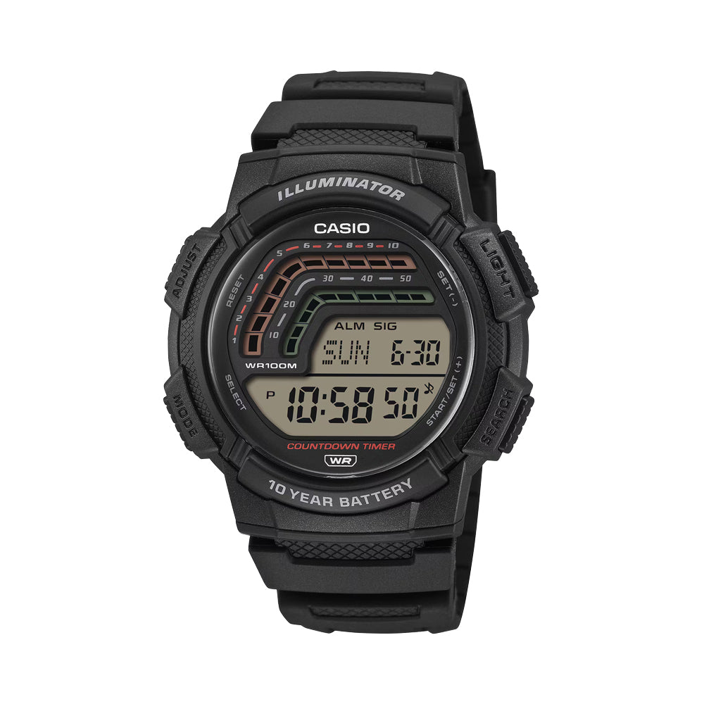 Casio WS-1800-1AV Reloj Digital 100 M