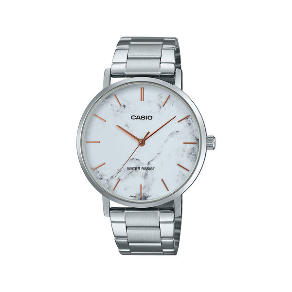 Casio MTP-VT01DM-7A Reloj Analógico Resistente al agua